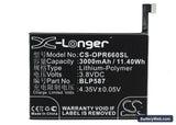 Oppo R6607 Replacement Battery, 3.8V, 3000mAh, Li-Polymer 1