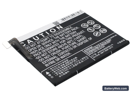 Oppo R8200 Replacement Battery, 3.8V, 2400mAh, Li-Polymer 4