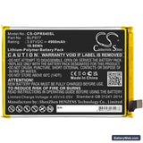 Oppo Realme 8i Replacement Battery, 3.87V, 4900mAh, Li-Polymer 3