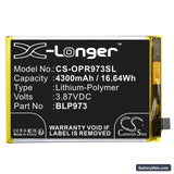 Oppo Reno9 5G Replacement Battery, 3.87V, 4300mAh, Li-Polymer 3