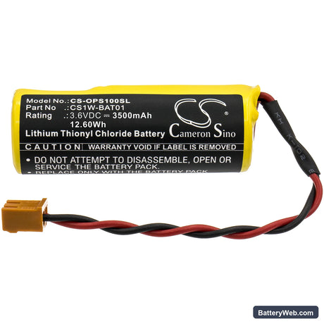 Panasonic VR-004 Replacement Battery, 3.6V, 3500mAh, Li-SOCl2 3