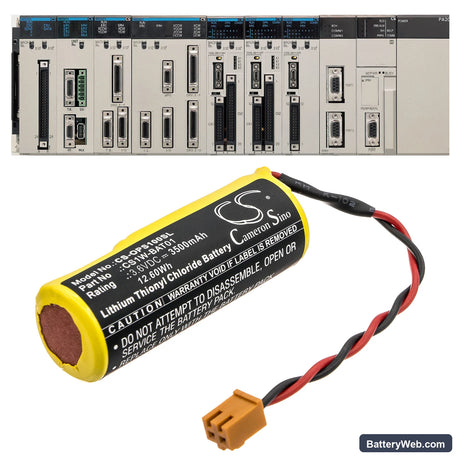Panasonic VR-004 Replacement Battery, 3.6V, 3500mAh, Li-SOCl2 6