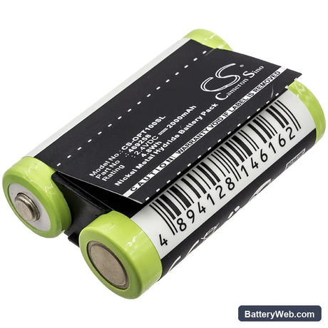Optelec Compact+ Replacement Battery, 2.4V, 2000mAh, Ni-MH 1