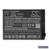 Oppo Realme GT Neo6 SE Replacement Battery, 7.82V, 2650mAh, Li-Polymer 1