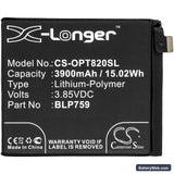 OnePlus 8 Pro Replacement Battery, 3.85V, 3900mAh, Li-Polymer 3