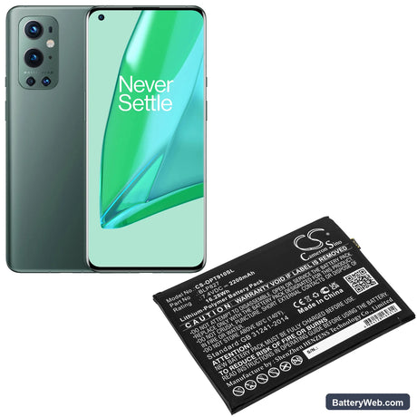 OnePlus 9 Pro 5G Replacement Battery, 7.4V, 2200mAh, Li-Polymer 5
