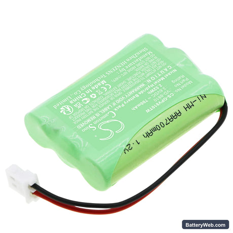 IQ America VD-8810 Replacement Battery, 3.6V, 700mAh, Ni-MH 2