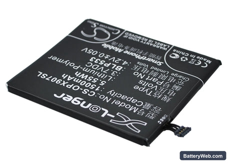 Oppo Finder Replacement Battery, 3.7V, 1500mAh, Li-Polymer 2