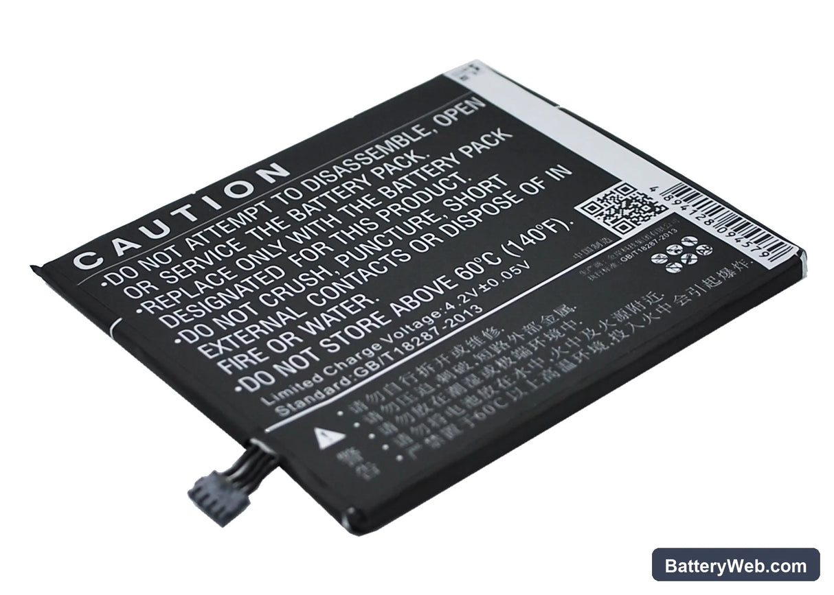 Oppo Finder Replacement Battery, 3.7V, 1500mAh, Li-Polymer 3