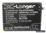Oppo Find 5 Replacement Battery, 3.8V, 2500mAh, Li-Polymer 5