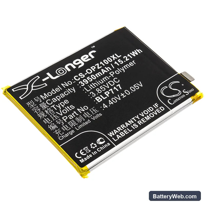 Oppo Reno Z Replacement Battery, 3.85V, 3950mAh, Li-Polymer 1