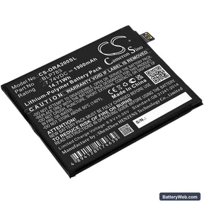 Oppo Reno Ace2 Replacement Battery, 7.74V, 1900mAh, Li-Polymer 1