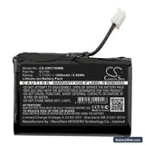 Oricom Secure 700 Replacement Battery, 3.7V, 1800mAh, Li-ion 3