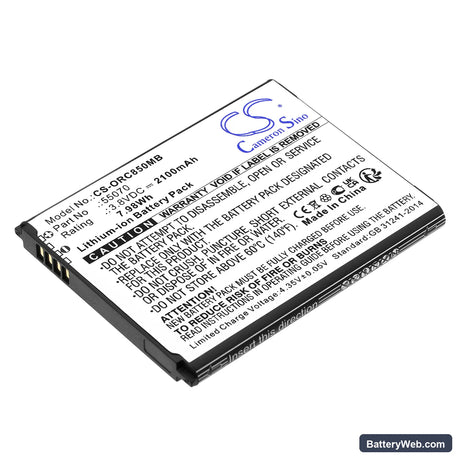 Kodak Cherish C525P Baby Monitor Replacement Battery, 3.8V, 2100mAh, Li-ion 1