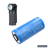 Olight Baton 3 Replacement Battery, 3.7V, 680mAh, Li-ion 6
