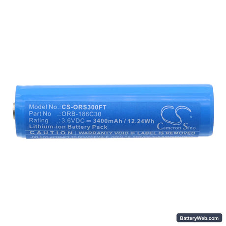 Olight Baton Pro Replacement Battery, 3.6V, 3400mAh, Li-ion 3
