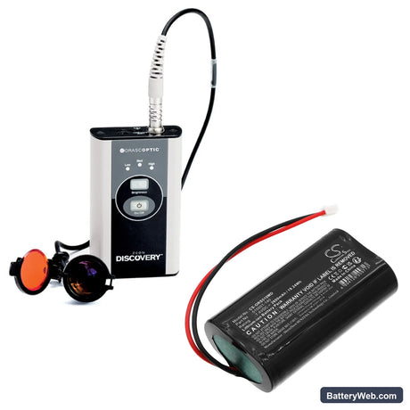Orascoptic Zeon Discovery Replacement Battery, 7.4V, 2600mAh, Li-ion 6