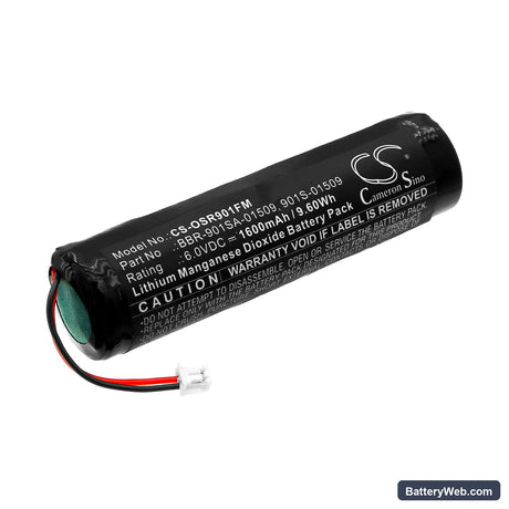 RescueME MOB1 Replacement Battery, 6V, 1600mAh, Li-MnO2 1
