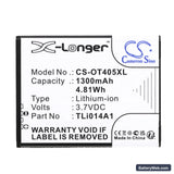 Orange Rise 30 Replacement Battery, 3.7V, 1300mAh, Li-ion 3