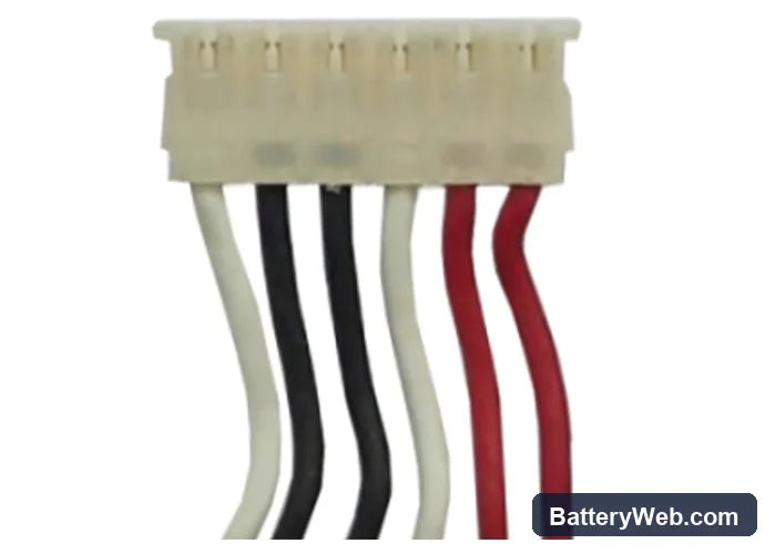 Alcatel OT-7024 Replacement Battery, 3.8V, 1800mAh, Li-Polymer 6