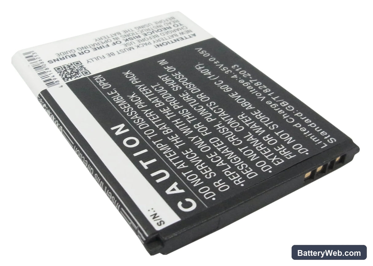 Alcatel One Touch Pop C7 Replacement Battery, 3.8V, 2000mAh, Li-ion 3
