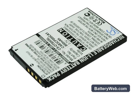 Alcatel OT-800 Replacement Battery, 3.7V, 800mAh, Li-ion 2