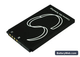 Alcatel OT-800 Replacement Battery, 3.7V, 800mAh, Li-ion 4