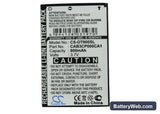 Alcatel OT-800 Replacement Battery, 3.7V, 800mAh, Li-ion 5