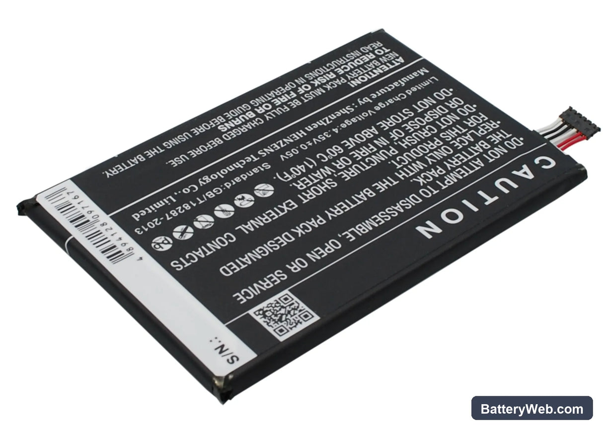 Orange Nura Replacement Battery, 3.8V, 3100mAh, Li-Polymer 4