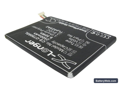 Alcatel OT-8008D Replacement Battery, 3.8V, 2500mAh, Li-Polymer 2