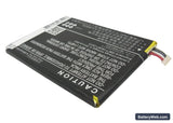 Alcatel OT-8008D Replacement Battery, 3.8V, 2500mAh, Li-Polymer 3