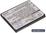 Alcatel OT-906 Replacement Battery, 3.7V, 1000mAh, Li-ion 2
