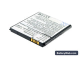 TCL A986 Replacement Battery, 3.7V, 1500mAh, Li-ion 3