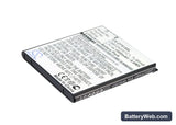 TCL A986 Replacement Battery, 3.7V, 1500mAh, Li-ion 4
