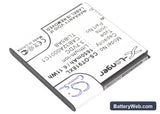 TCL A986 Replacement Battery, 3.7V, 1650mAh, Li-ion 2
