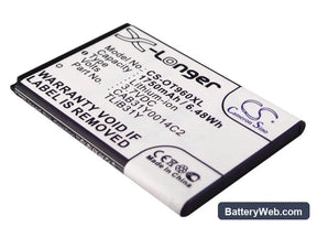 Alcatel OT-960 Replacement Battery, 3.7V, 1750mAh, Li-ion 1