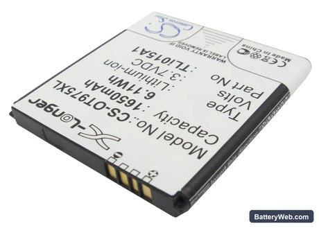BASE VARIA Replacement Battery, 3.7V, 1650mAh, Li-ion 2