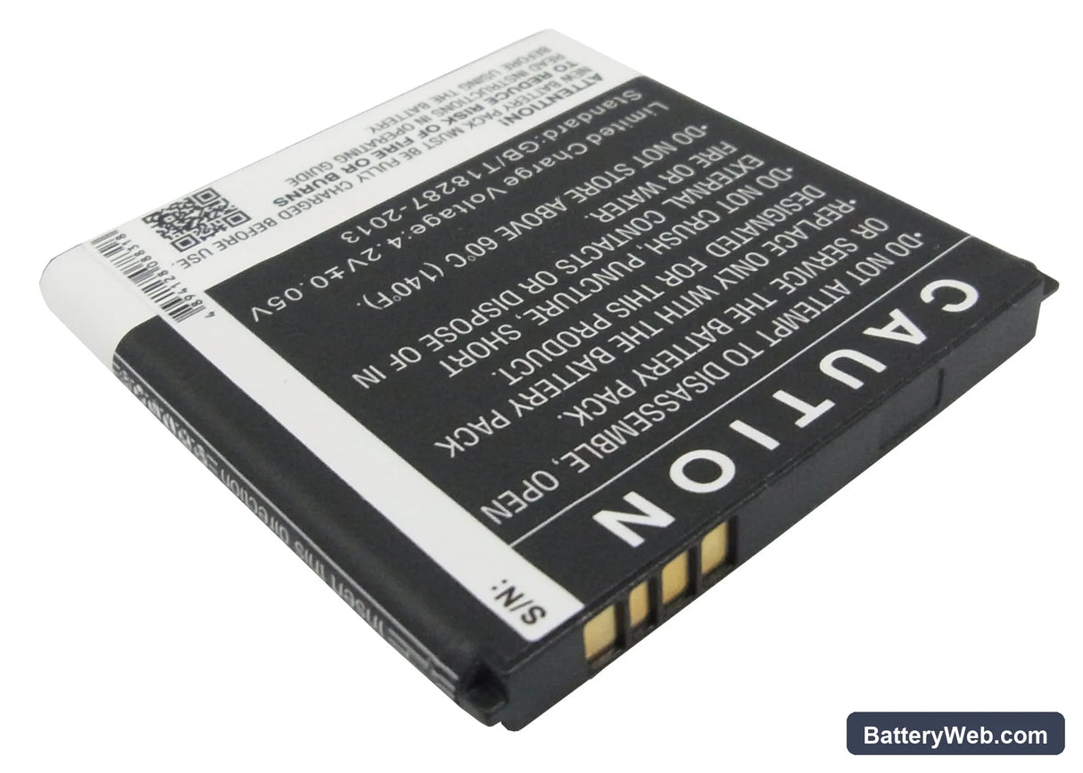 BASE VARIA Replacement Battery, 3.7V, 1650mAh, Li-ion 3