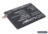 Alcatel One Touch Pop S7 Replacement Battery, 3.8V, 3000mAh, Li-Polymer 2