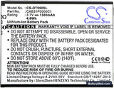 MegaFon Optima MS3B Replacement Battery, 3.7V, 1300mAh, Li-ion 3
