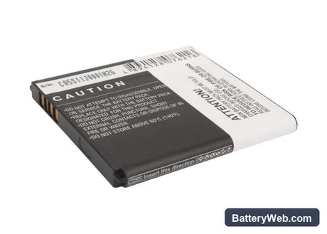 Alcatel OT-991D Replacement Battery, 3.7V, 1650mAh, Li-ion 4