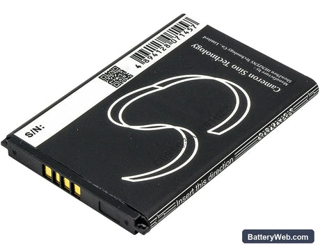 TCL A860 Replacement Battery, 3.7V, 1500mAh, Li-ion 3