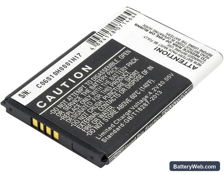 SRF Staraddict 2 Replacement Battery, 3.7V, 1750mAh, Li-ion 3
