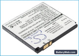 Alcatel OT-C825 Replacement Battery, 3.7V, 550mAh, Li-ion 2