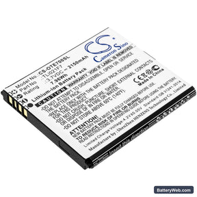 Alcatel EE70 Replacement Battery, 3.7V, 2150mAh, Li-ion 1