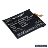 Alcatel 3 Replacement Battery, 3.8V, 2800mAh, Li-Polymer 1