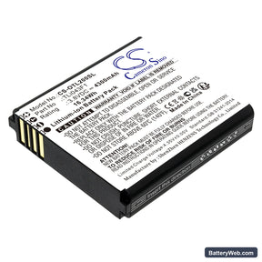 TCL MW513U Replacement Battery, 3.8V, 4300mAh, Li-ion 1