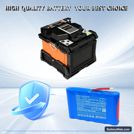 OPWILL PFS-120 Replacement Battery, 11.1V, 5200mAh, Li-ion 1