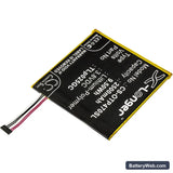 Alcatel One Touch Pixi 4 7.0 Replacement Battery, 3.8V, 2500mAh, Li-Polymer 2