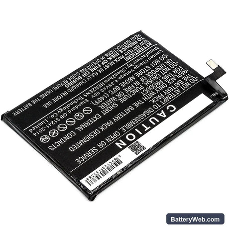Alcatel One Touch Pixi 4 Plus Power Replacement Battery, 3.8V, 5000mAh, Li-Polymer 4